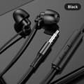 Blød silikone sovende kablet headset støjreducerende sove øretelefoner mini stereo in-ear øretelefoner med mikrofon