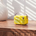 Miniatyrbild 1 av 5: Kreativ retro trådlös Bluetooth-högtalare (gul)