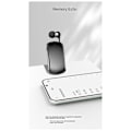 Miniatyrbillede 4 af 5: K68 Bluetooth Headset Lavalier Retractable Plug-In Card Single Earphone Multifunctional Clip Headset MP3 Player Hvid（Hvid）