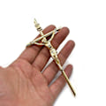 Miniatyrbillede 2 af 5: 10 stk. Krucifiks Metal Væg Kors Dekoration Religiøs Katolsk Kors Vedhæng