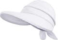 Uv-skydd Strandhattar Sun Shade Strandhatt（Vit）