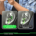 Pikkukuva 4 / 5: 3,5 mm/tyyppi-c Super Bass Stereo -langalliset kuulokkeet 3,5 mm korvanapit In-ear-kuulokkeet Urheilukäyttöön Juoksukuulokkeet Kuulokkeet mikrofonilla