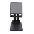 Miniatyrbillede 4 af 5: Mobiltelefon Stativ Holder til Skrivebord Foldbar Dobbelt Stænger til Iphone Tablet Smartphone til Live Streaming