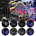 Miniatyrbild 3 av 5: 7m 50led Ip68 Led Julbelysning Julgransbelysning