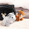 Miniatyrbild 5 av 5: 2 st Plush Nyckelring Fylld Djur Tiger Leksak Mjuk Djur Charm Nyckelring Söt Nyckelring för Barn Väska Handväska Ryggsäck
