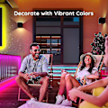 Miniatyrbilde 4 av 5: 2024 Bluetooth LED-stripe 10m Vanntett LED-stripe med fjernkontroll og app-kontroll