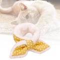 Miniatyrbild 2 av 5: Justerbar bomullsmjuk söt husdjursscarf rosettdesign husdjur L（Style4）