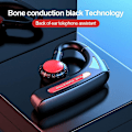 Pikkukuva 4 / 5: True Bone Conduction -kuulokkeet Avoin korva Urheilu Kuulokkeet Langaton Bluetooth Kuuloke Urheilu Juoksu Langaton Kuuloke