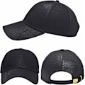 Miniatyrbillede 2 af 5: 3 pakker Heilwiy Unisex Plain Cotton Strapback Baseball Hat Justerbar, One Size Fits Low Gift