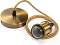 Lampfäste E27 Metall Lamphållare, Lamphållare Med Kabel