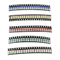 Miniatyrbild 1 av 5: 100 st smd led-sortiment med lysdioder, superljust smd led-kit 0603
