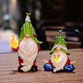 Miniatyrbillede 3 af 5: Wabjtam Jule Solcellelampe Sol Græslampe Engel Sol Græslampe, Havegaver Have