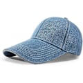 Miniatyrbillede 1 af 4: Hurtig shopping Reflekterende Høj synlighed Baseball Cap - Ekstra lang skygge Sandwich Løbehat（3.14\" Lang skygge，Blå）