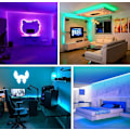 Miniatyrbild 5 av 5: LED-bandlampa 5050 LED-listljusset Färgglad RGB-ljusremsa Vattentät 5 meter Wifi Smart Light Strip