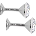 Miniatyrbilde 2 av 2: 2 stk diamant gardin draperi oppheng dør vegg dusk krok vegg oppheng gardin krok dusk håndkle henger