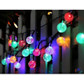 Miniatyrbillede 1 af 4: Led Solar Bubble Ball Lyskæde, Velegnet Til Have, Gårdhave, Bryllup, Fest (farve)
