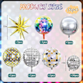 Pikkukuva 4 / 5: Disco-palloja (18 kpl, 22 ja 10 tuumaa)