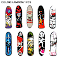 Miniatyrbillede 1 af 5: Mini Finger Skateboard Plast Fingerboard Finger Skate Legetøj Bedste Julefødselsdagsgave Til（Som vist）
