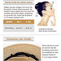 Miniatyrbilde 2 av 5: Dww-Panama Unisex Halmhatt 58-60cm Bred Bremskjerm Solhatt for Menn og Kvinner Justerbar Halmhatt