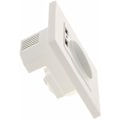 Miniatyrbilde 4 av 5: Veggkontakt, veggstrømuttak med dobbel USB - lader for iPhone/Android 1 stk