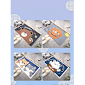 Miniatyrbillede 3 af 4: Tegneserie superabsorberende blød bademåtte badeværelse skridsikker maskinvaskbar, velegnet til døråbning/køkken/badeværelse/vaskerum/soveværelsefoodie ven40*