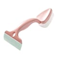 Miniatyrbillede 1 af 5: Dobbelt Hoved Glas Rengøringsbørste Køkken Badeværelse Fliser Trekantet Hoved Skraber_h（Pink）