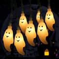 Halloween Lys Kæde 3m*20 LED Spøgelse Lys Kæde Halloween LED Lys Kæde