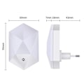 Miniatyrbillede 2 af 2: Børns nattelys LED nattelys automatisk elektrisk stik Plug-and-play netstrøms nattelys med