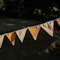 Miniatyrbild 4 av 5: Utomhus Camping Utrustning Camping Tält Atmosfär Dekoration Scen Layout Camp Flag Canvas Vimpel (1set (22st))