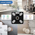 Miniatyrbild 5 av 5: Cale för kroppsvikt och procentandel Ingen batteribyte Solenergi Digital badrumssmartvåg Bluetooth kroppsvåg Kroppssammansättningsmonitor med