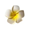 Tropisk blomsterhårklype til bryllup, strand og fotografering, plasttilbehør