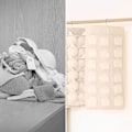 Miniatyrbild 8 av 8: BH Hängande Förvaring Dubbelsidig Underkläder Strumpor Mesh Fickor Förvaring för BH:ar Strumpor Slipsar Smycken Små Saker