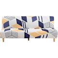 Miniatyrbillede 1 af 5: Sofaovertræk uden armlæn til foldbar sovesofa uden armlæn, 190-210 cm