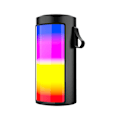 Pikkukuva 2 / 5: Langattomat Bluetooth-kaiuttimet, joissa on LED RGB -valot ja 4 rytmitystilaa (musta)