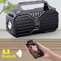 Pikkukuva 5 / 5: Bluetooth-kaiutin Bluetooth-ääni ulkoammattilaisille Kannettava suuri äänenvoimakkuus Karaoke Langaton taskulamppu Kaiutin Antenni Vakaa vastaanotto