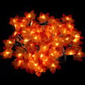 Efterårslys Efterårsdekoration Efterårsdekorationer til hjemmet I alt 19,6 fod 60 LED [2-pak]
