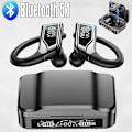 Pikkukuva 1 / 5: Tws Langattomat Bluetooth5.1 Kuulokkeet 9d Stereo Business Bluetooth Kuulokkeet Vedenpitävät Urheilukuulokkeet Langattomat Kuulokkeet Kosketusohjaus Melunvaimennus Kuulokkeet