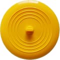 Badekarpropper Silikonestop til vask Køkkenvaskprop 6\" Diameter til køkkener, badeværelser og vaskeri Universal afløbspropper (1 stk., gul)