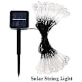 Miniatyrbilde 4 av 4: 6,5 m 30 LED utendørs solcelledrevne julelys 30 LED 8 moduser dekorative for hage uteplass hjem Chri