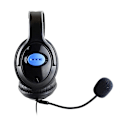 Miniatyrbillede 3 af 5: 3,5 mm headset stereo headset med mikrofon gaming gaming headset egnet til ps4 headset elektronisk gaming støjreducerende bas headset