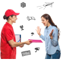 Miniatyrbild 5 av 5: 25 st polybubbelpåsar, vadderade kuvert i bulk, bubbelfodrade polymailerpåsar för frakt/förpackning/postning med självhäftande förslutning