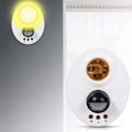 Miniatyrbild 2 av 5: Lampfäste E27 110-250V Automatisk IR Infraröd Sensor Ljus Bas Bas Lampfäste Mänsklig Kropp Induktion Switch