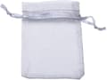 Organza presentpåsar Bröllopspresentpåsar Smyckespåsar, 100-pack