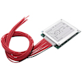 Miniatyrbillede 1 af 5: 13S 48V 20A - Litiumcelle Batteribeskyttelses Bms Pcb-kort Beskyttelse Med Balance Til E-Bike Elec（Sølv Grøn）