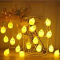 Miniatyrbillede 5 af 5: Påske Lys - 10 Led Påske Lyskæde Kylling Påske Led Lyskæde Påske Fødselsdag