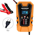 Miniatyrbilde 1 av 4: Bilbatterilader 12v 6a Motorsykkel Batterilader Intelligent Reparation Batteri 12v Lader Diagnostisk Verktøy Biler Rask Batterilader 12v Bilbatteri