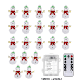 Miniatyrbilde 1 av 4: Juledekor Julelys Batteri Led 8 Blinkende Moduser
