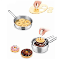 Miniatyrbillede 4 af 5: Donutform Kreativ Plastik Donut Maker Bageværktøj Bage