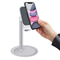 Miniatyrbilde 1 av 2: Bordstativ Stativ for mobil nettbrett - Sølv Sølv