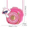 Miniatyrbillede 2 af 2: Bærbar Mini Ventilator Lydløs Opladning Lanyard Håndholdt Ventilator（A）